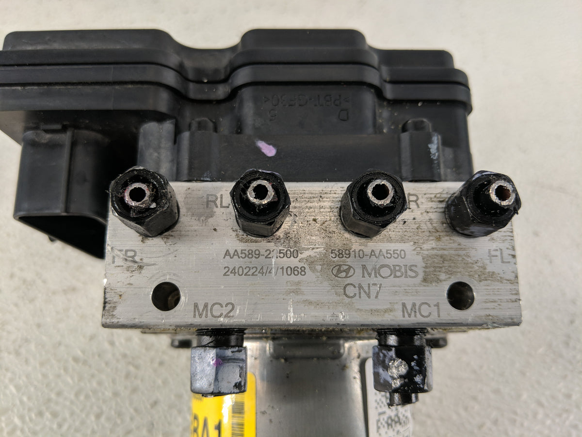 2024 Hyundai Elantra Anti-Lock Brake ABS Pump Module Actuator OEM P/N:58900-AA550 Fits OEM Used Auto Parts - Oemusedautopart