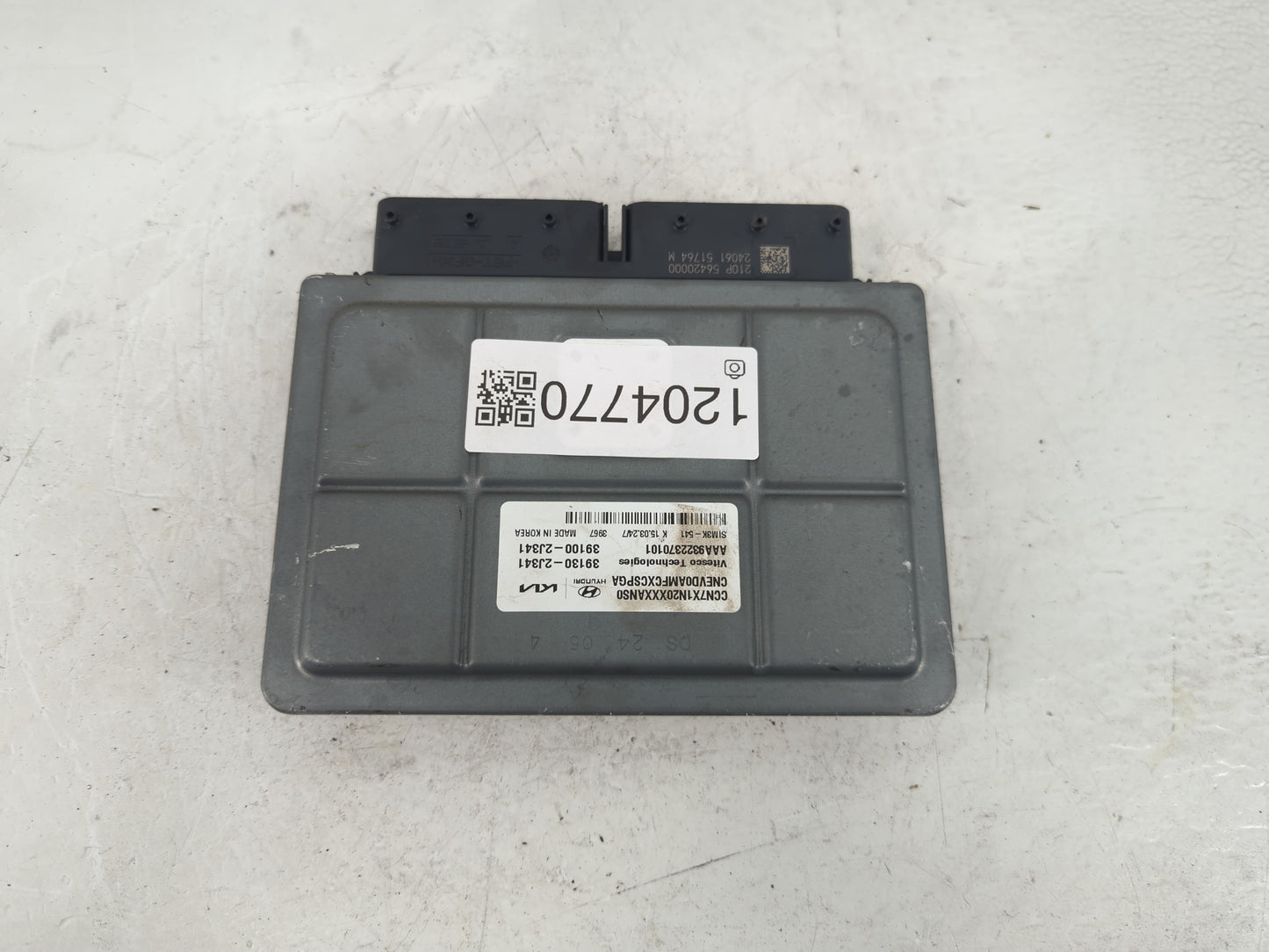 2024 Hyundai Elantra PCM Engine Control Computer ECU ECM PCU OEM P/N:39100-2J341 39130-2J341 Fits OEM Used Auto Parts - Oemu