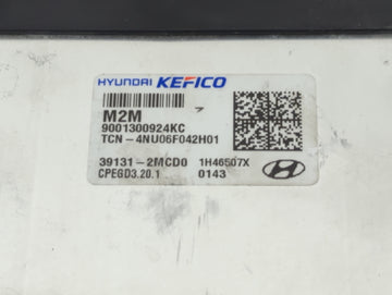 2024 Hyundai Elantra PCM Engine Control Computer ECU ECM PCU OEM P/N:39131-2MCD0 Fits OEM Used Auto Parts