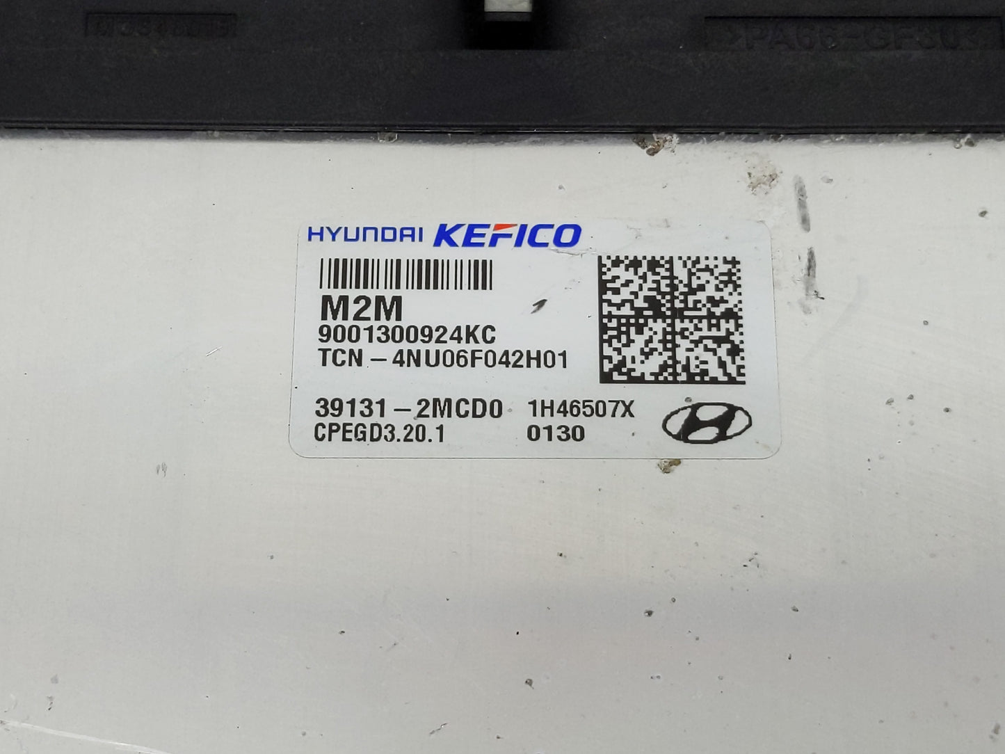 2024 Hyundai Elantra PCM Engine Control Computer ECU ECM PCU OEM P/N:39131-2MCD0 Fits OEM Used Auto Parts - Oemusedautoparts