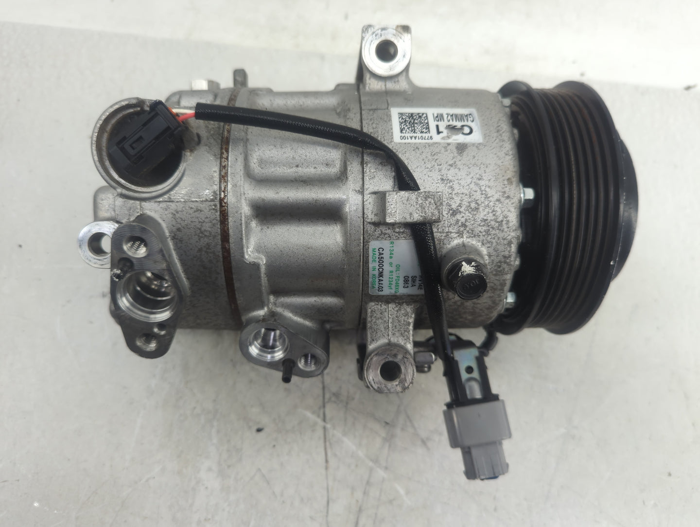 2021-2022 Hyundai Elantra Air Conditioning A/c Ac Compressor Oem - Oemusedautoparts1.com