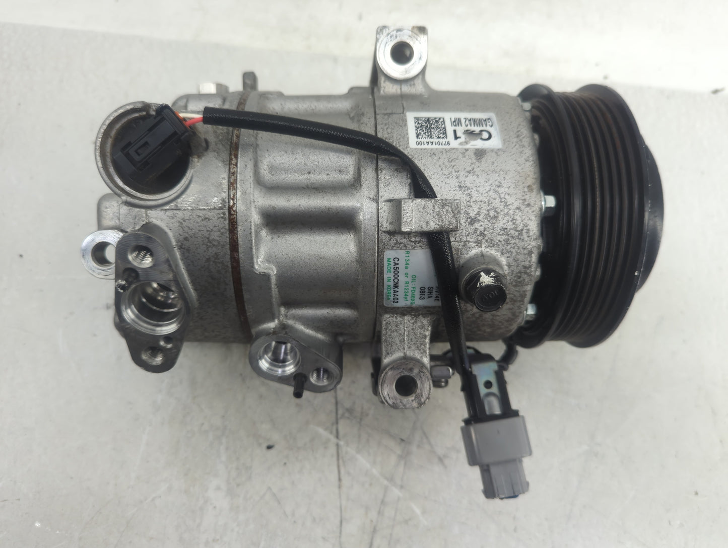 2021-2022 Hyundai Elantra Air Conditioning A/c Ac Compressor Oem - Oemusedautoparts1.com