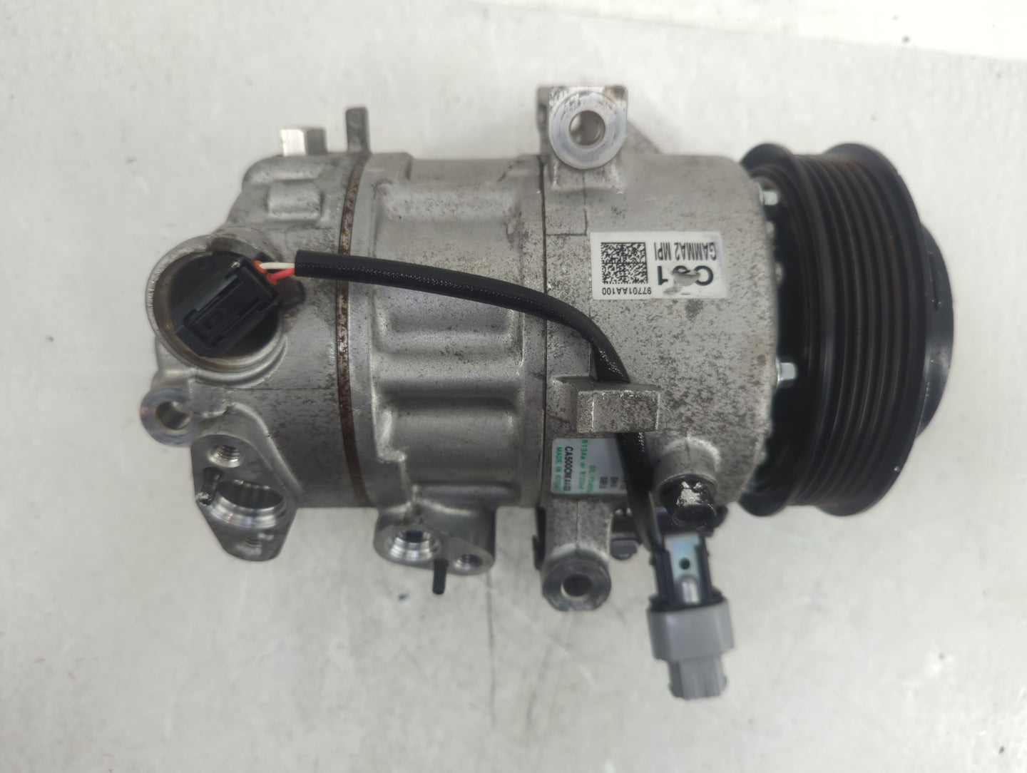 2021-2022 Hyundai Elantra Air Conditioning A/c Ac Compressor Oem - Oemusedautoparts1.com