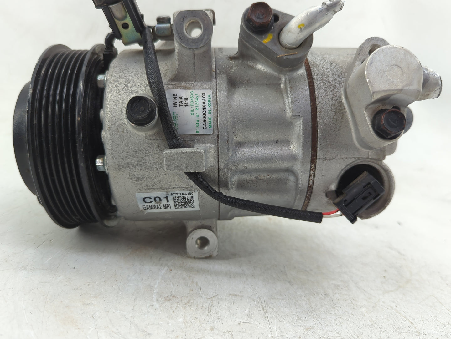 Hyundai Elantra Air Conditioning A/c Ac Compressor Oem - Oemusedautoparts1.com