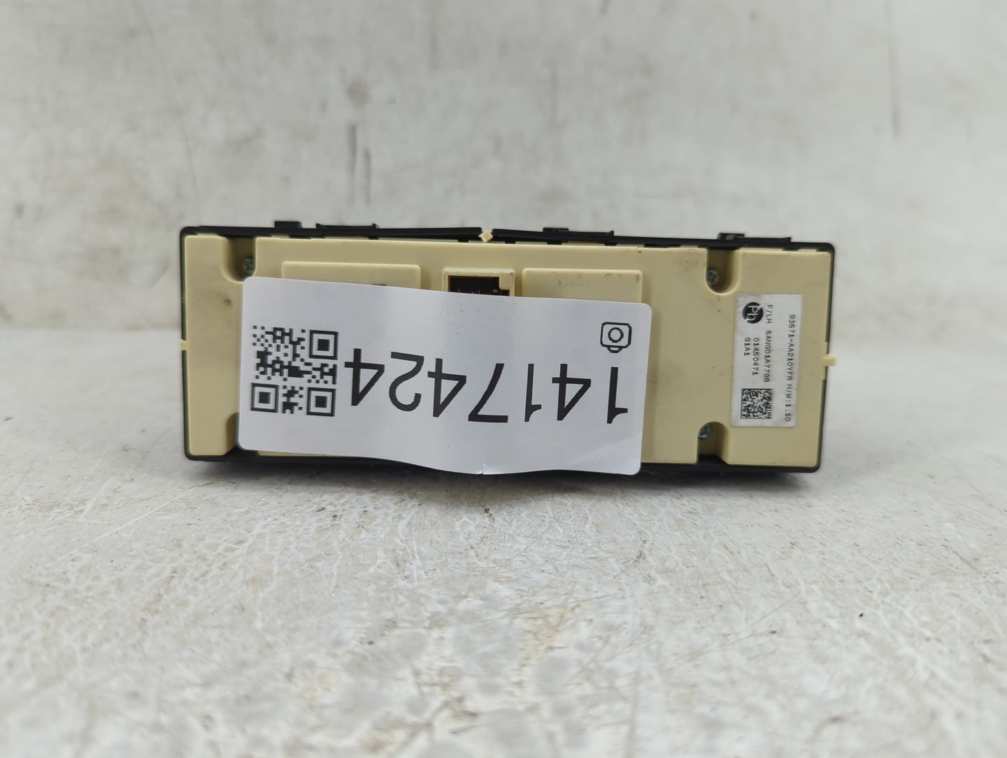 2024 Hyundai Elantra Master Power Window Switch Replacement Driver Side Left P/N:93571-AA210YFR Fits OEM Used Auto Parts - O