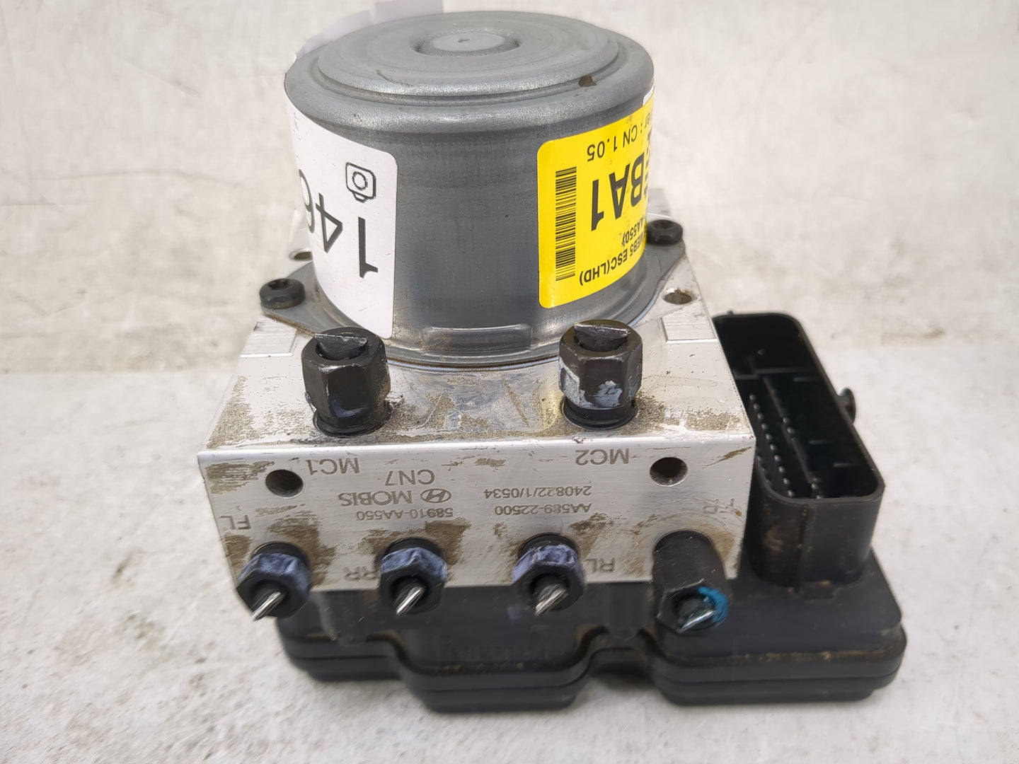 2024 Hyundai Elantra ABS Pump Control Module Replacement P/N:58900-AA550 58910-AA550, AA589-22500, 240822/1/0534 Fits OEM Us