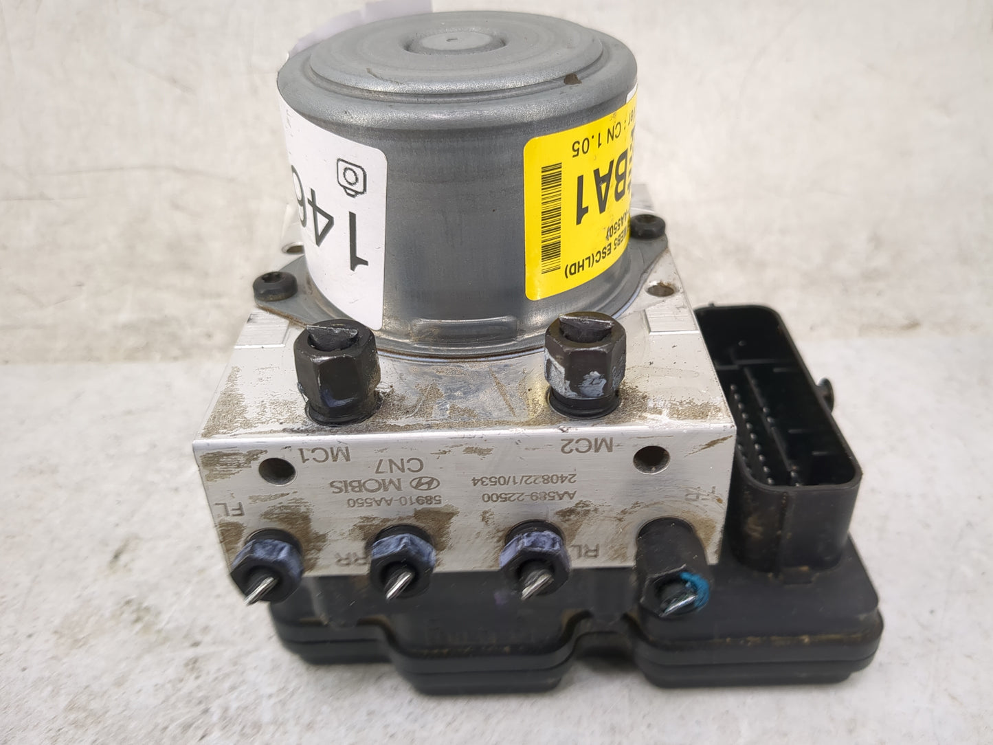 2024 Hyundai Elantra ABS Pump Control Module Replacement P/N:58900-AA550 58910-AA550, AA589-22500, 240822/1/0534 Fits OEM Us