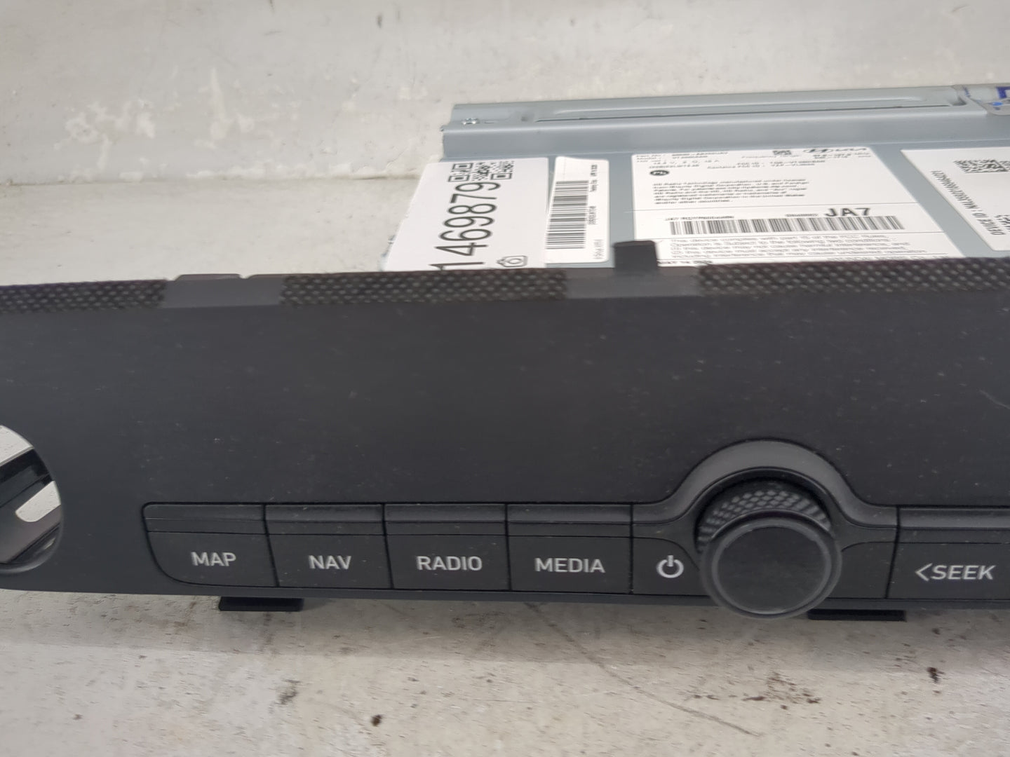 2024 Hyundai Elantra Radio AM FM Cd Player Receiver Replacement P/N:96560-AA750UAV VT2660AAN, TQ8-VT2601BAN, YZP-VL3000 Fits