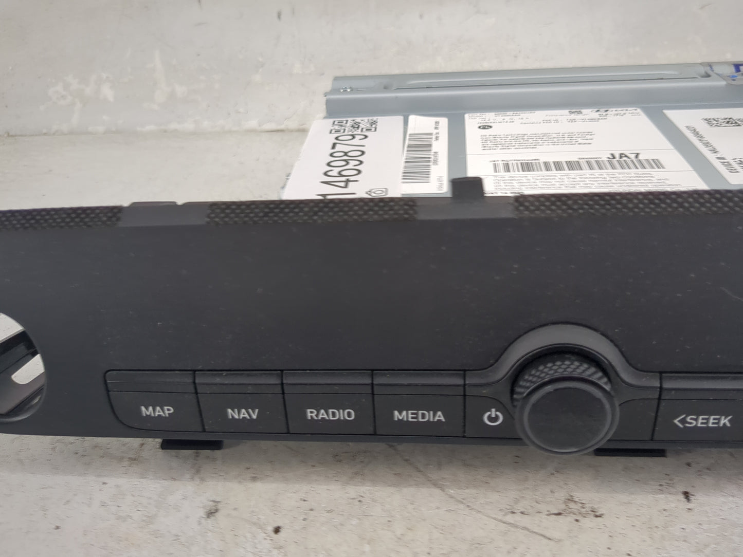 2024 Hyundai Elantra Radio AM FM Cd Player Receiver Replacement P/N:96560-AA750UAV VT2660AAN, TQ8-VT2601BAN, YZP-VL3000 Fits