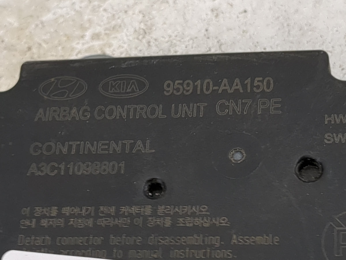 2024 Hyundai Elantra Safety Restraint Srs Airbag Control Module 1503140 - Oemusedautoparts1.com