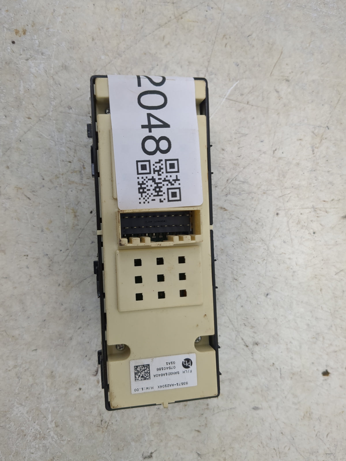 2024 Hyundai Elantra Master Power Window Switch Replacement Driver Side Left P/N:93571-AA2104X SANGD1A640A Fits OEM Used Aut