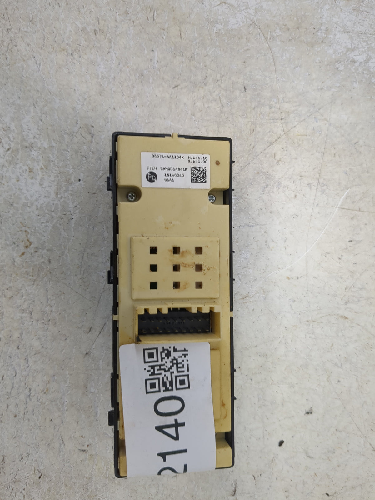 2024-2025 Hyundai Elantra Master Power Window Switch Replacement Driver Side Left P/N:93571-AA1104X SANGD1A641B Fits OEM Use