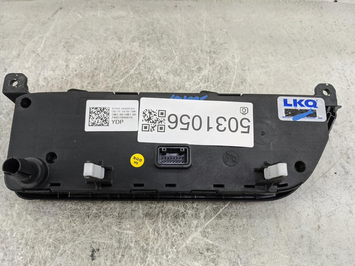 2024 Hyundai Elantra Climate Control Module Temperature AC/Heater Replacement P/N:97250-AAIB0UAV Fits OEM Used Auto Parts - 