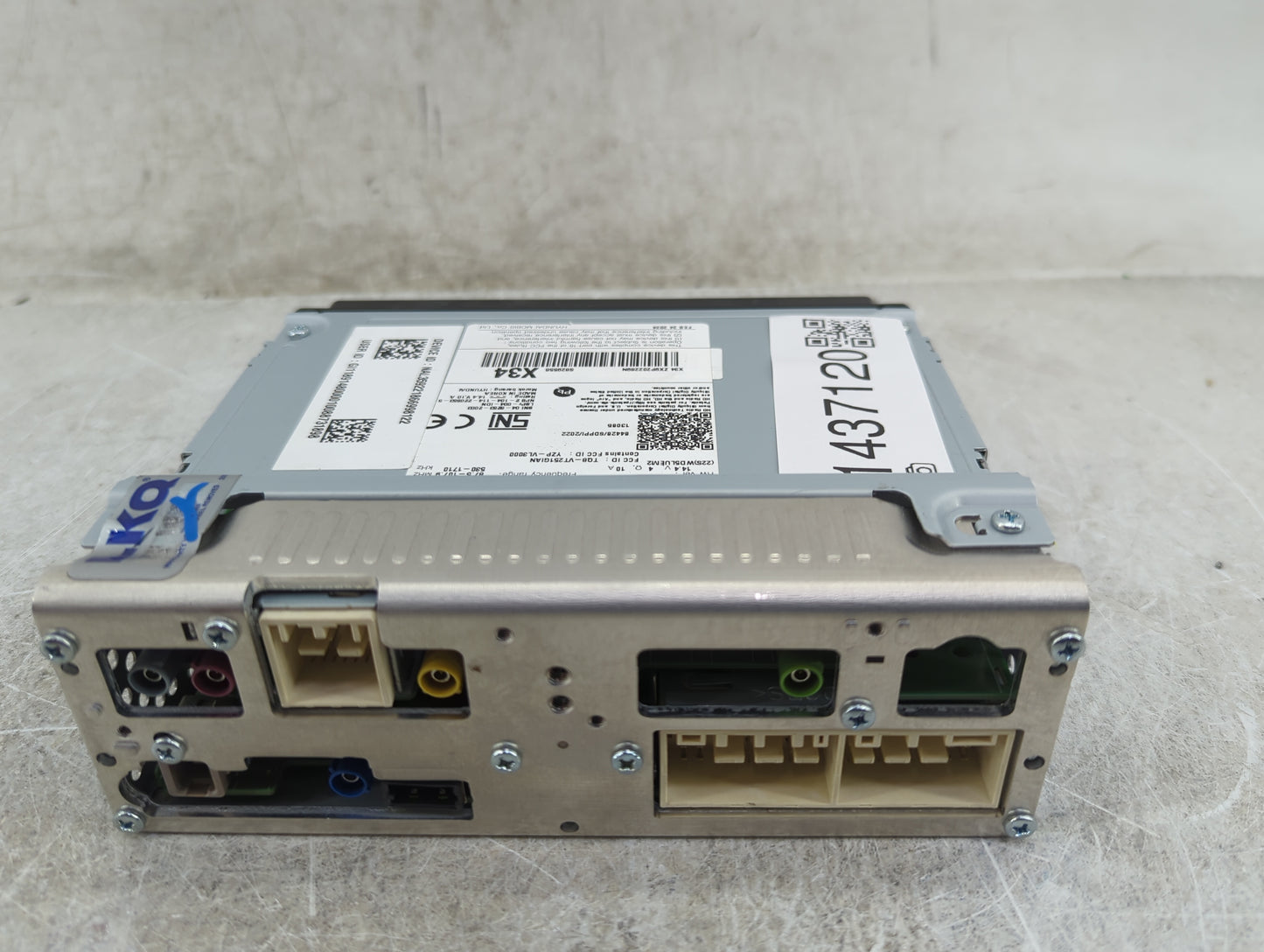 2024 Hyundai Ioniq5 Radio AM FM Cd Player Receiver Replacement P/N:96560-GI700 VT250GIAN, TQ8-VT251GIAN, YZP-VL3000 Fits OEM