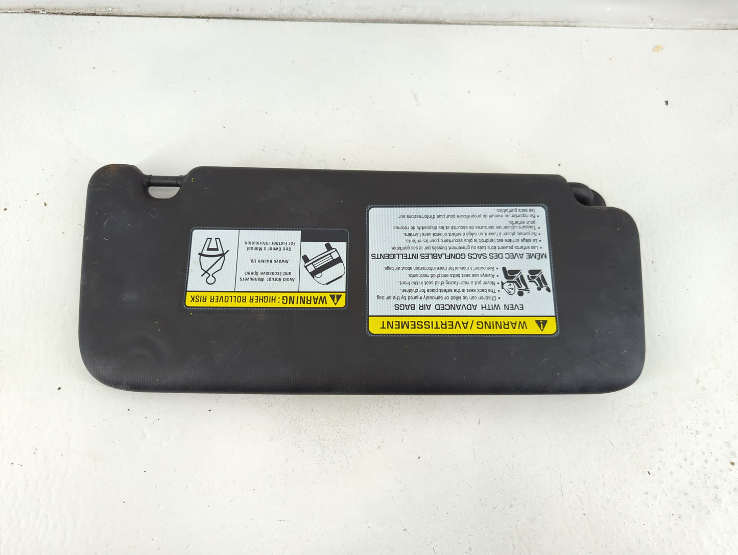2024 Hyundai Kona Sun Visor Shade Replacement Driver Left Mirror Fits OEM Used Auto Parts - Oemusedautoparts1.com