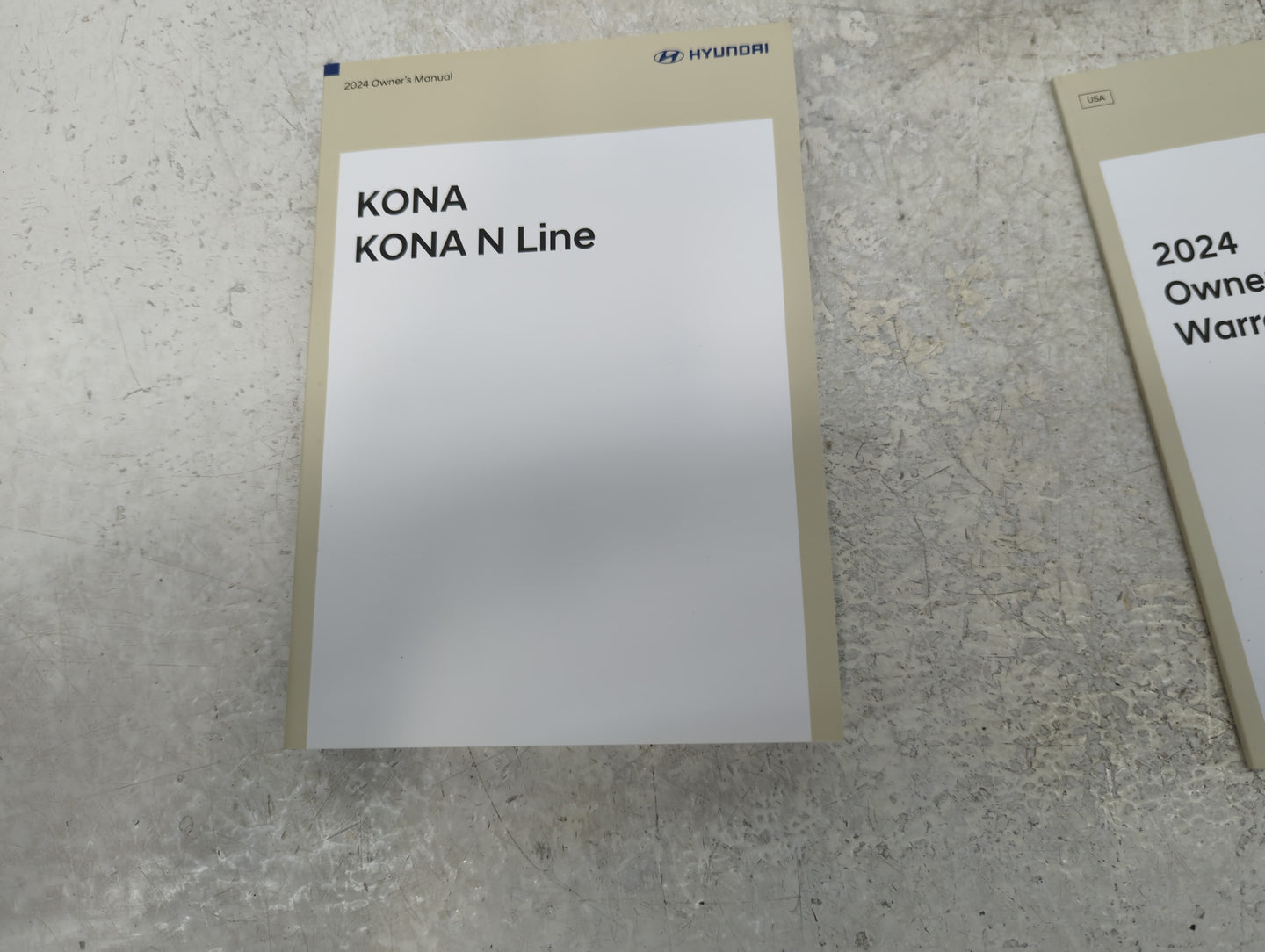 2024 Hyundai Kona Owners Manual Book Guide P/N:R1EO-EU3O1 OEM Used Auto Parts - Oemusedautoparts1.com