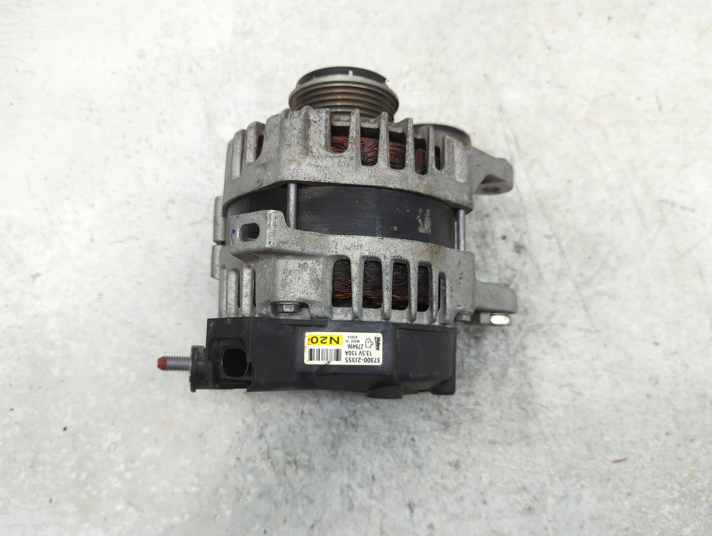 2022 Hyundai Kona Alternator Replacement Generator Charging Assembly Engine OEM P/N:37300-2J355 Fits Fits 2021 OEM Used Auto