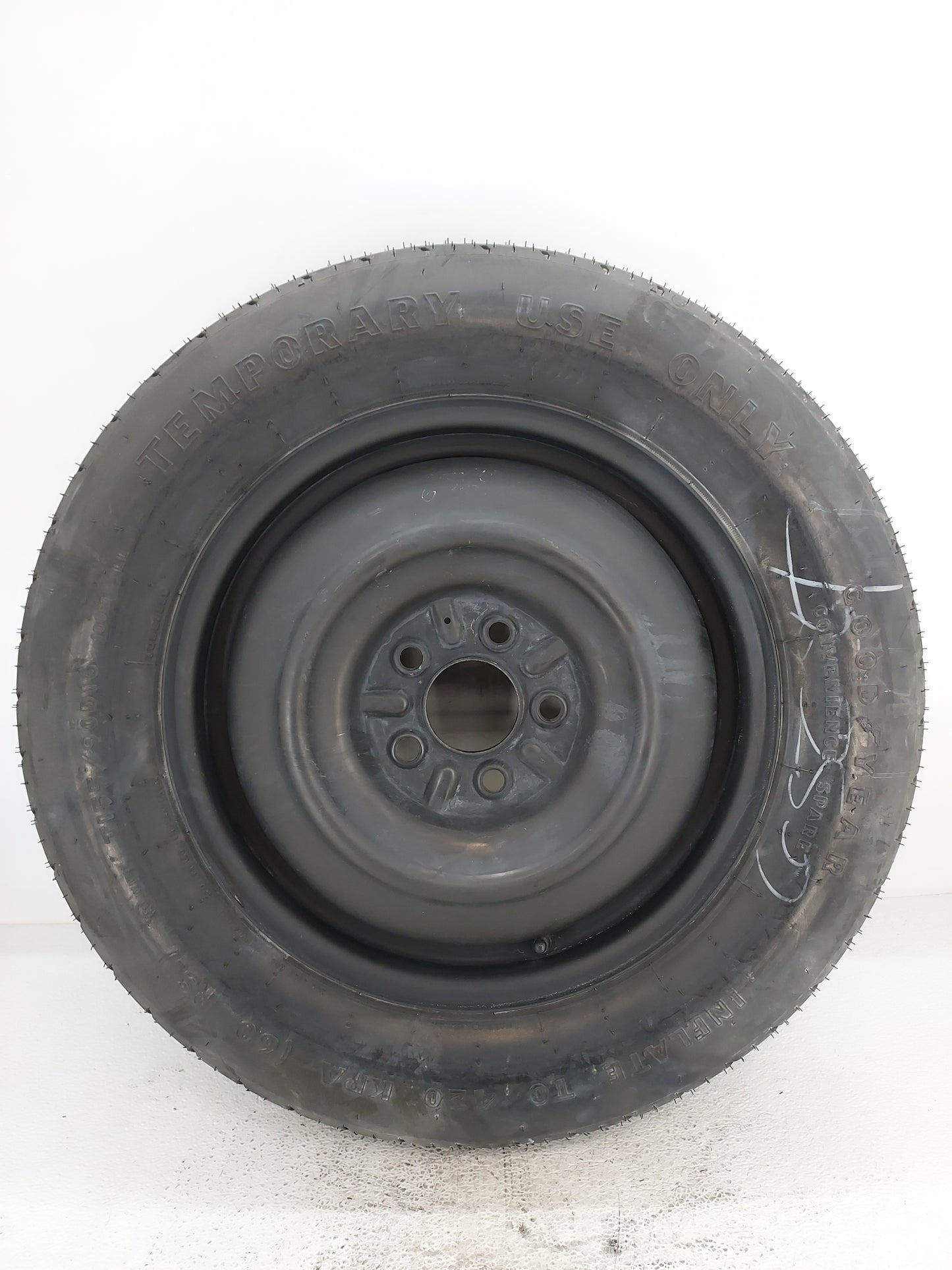 2018-2022 Hyundai Kona Spare Donut Tire Wheel Rim Oem 1420785 - Oemusedautoparts1.com