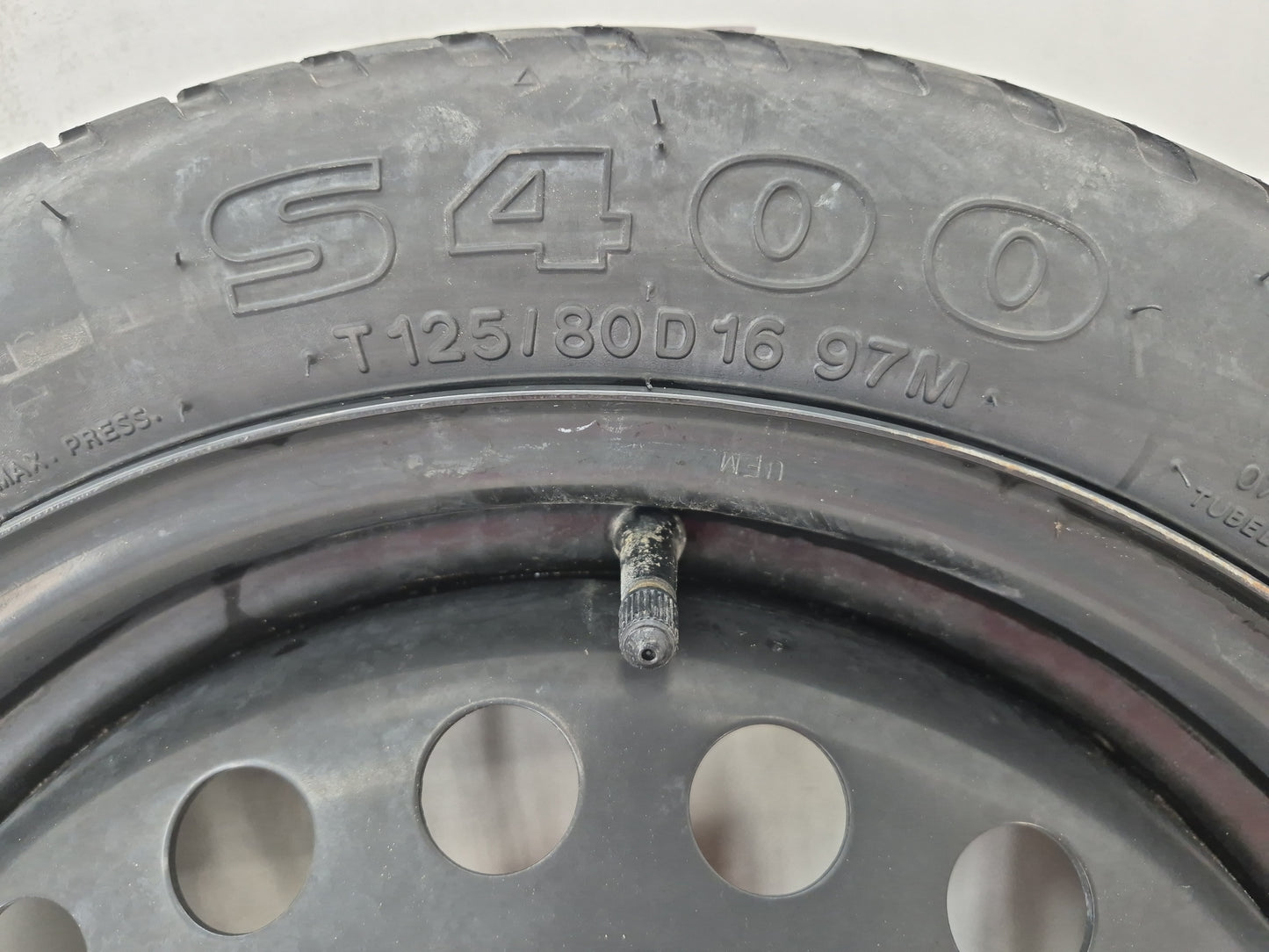 2018-2022 Hyundai Kona Spare Donut Tire Wheel Rim Oem 1462472 - Oemusedautoparts1.com