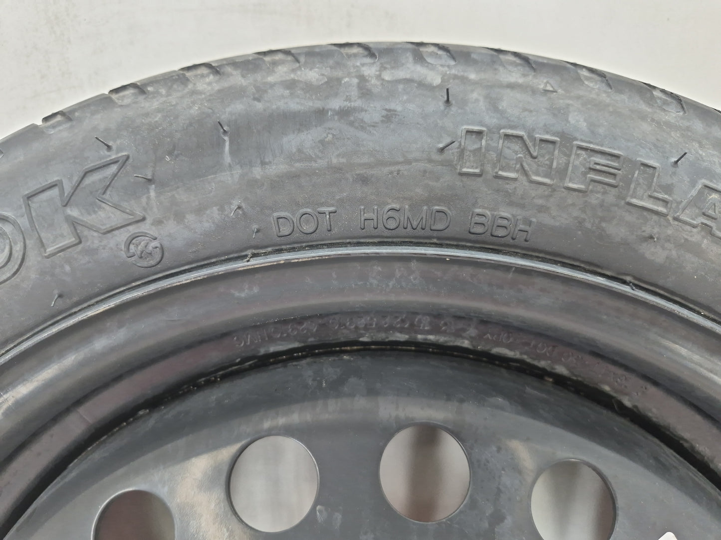 2018-2022 Hyundai Kona Spare Donut Tire Wheel Rim Oem 1462472 - Oemusedautoparts1.com