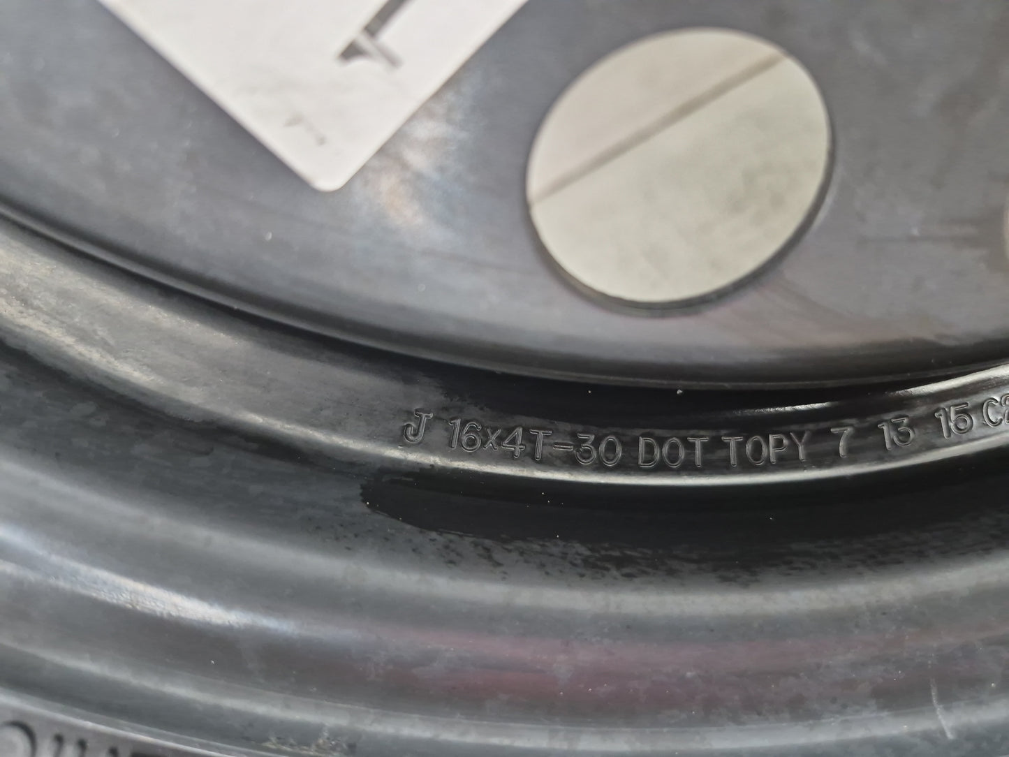 2018-2022 Hyundai Kona Spare Donut Tire Wheel Rim Oem 1462472 - Oemusedautoparts1.com