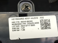 2024 Hyundai Kona Radio Control Panel 1474657 - Oemusedautoparts1.com