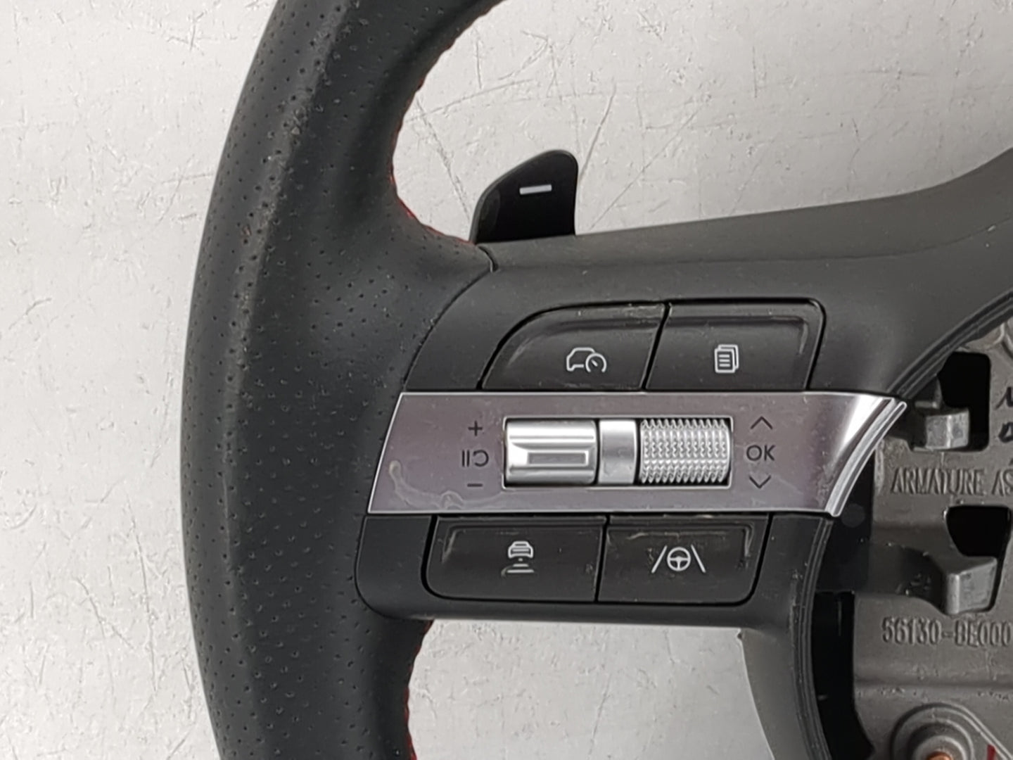2024 Hyundai Kona Steering Wheel Oem Black - Oemusedautoparts1.com