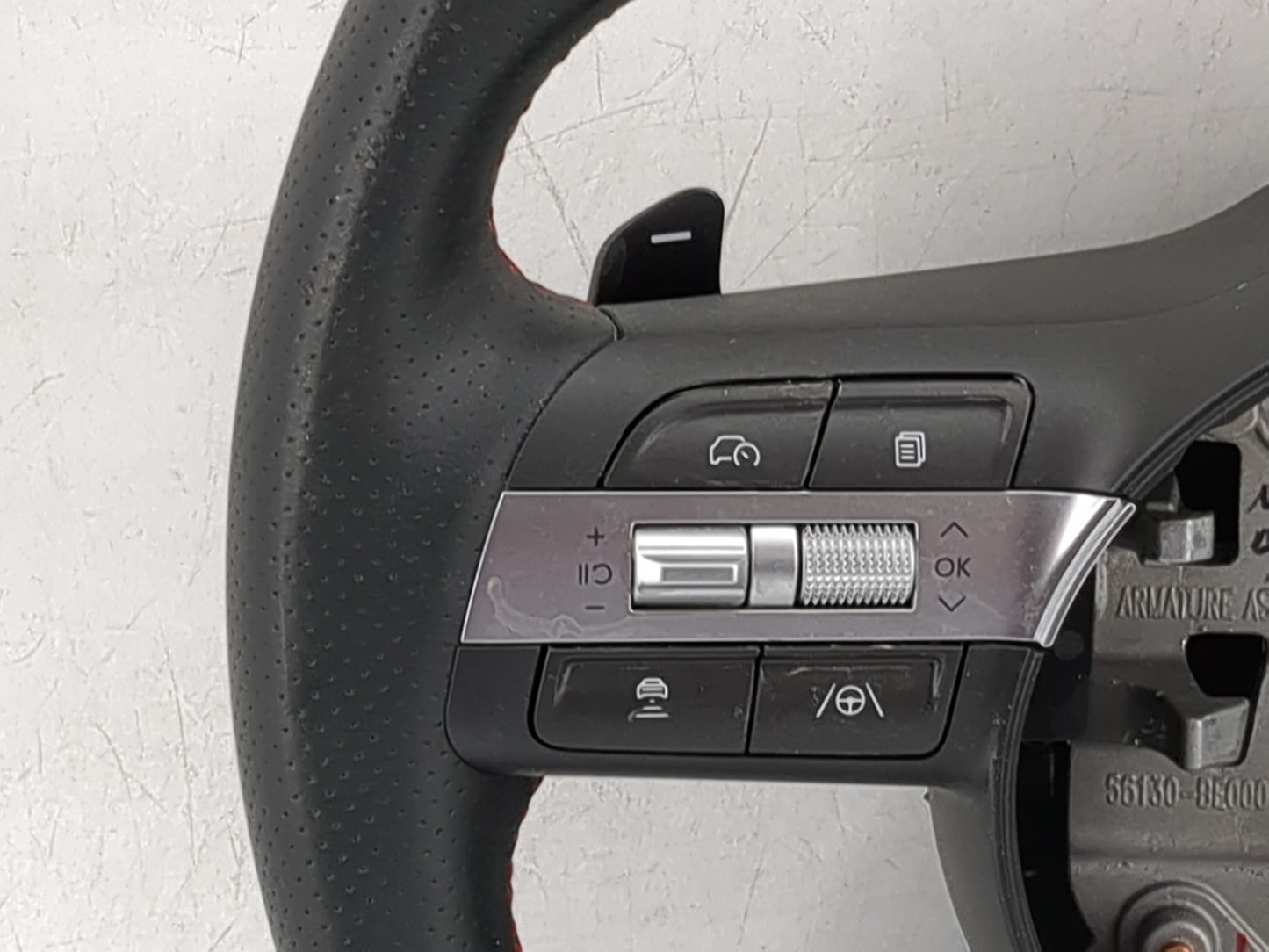 2024 Hyundai Kona Steering Wheel Oem Black - Oemusedautoparts1.com
