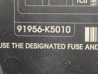 2024 Hyundai Santa Cruz Fusebox Fuse Box Panel Relay Module P/N:91956-K5010 Fits OEM Used Auto Parts - Oemusedautoparts1.com