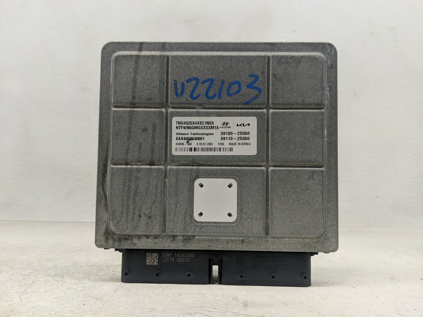 2024 Hyundai Santa Cruz PCM Engine Control Computer ECU ECM PCU OEM P/N:39100-2S350 39110-2S350, AAA9456040001 Fits OEM Used