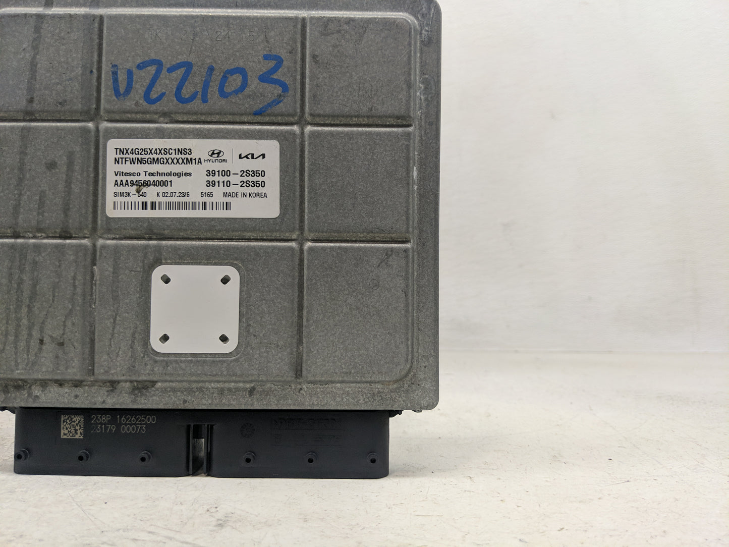 2024 Hyundai Santa Cruz PCM Engine Control Computer ECU ECM PCU OEM P/N:39100-2S350 39110-2S350, AAA9456040001 Fits OEM Used