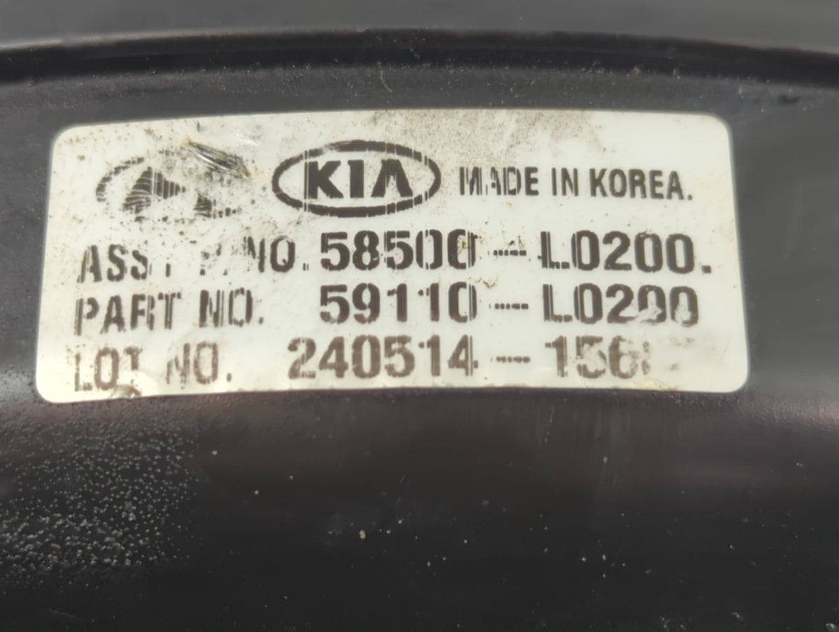 2024 Hyundai Sonata Power Brake Booster Oem - Oemusedautoparts1.com