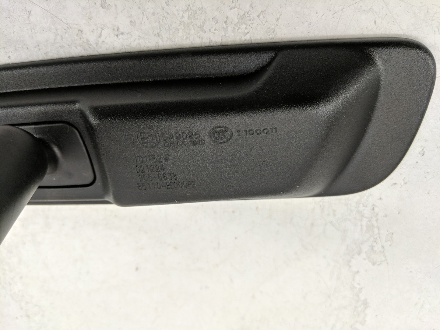 2024 Hyundai Sonata Interior Rear View Mirror Replacement OEM P/N:E11049096 Fits OEM Used Auto Parts - Oemusedautoparts1.com