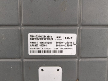 2024 Hyundai Tucson PCM Engine Control Computer ECU ECM PCU OEM P/N:39110-2S364 39100-2S364 Fits OEM Used Auto Parts