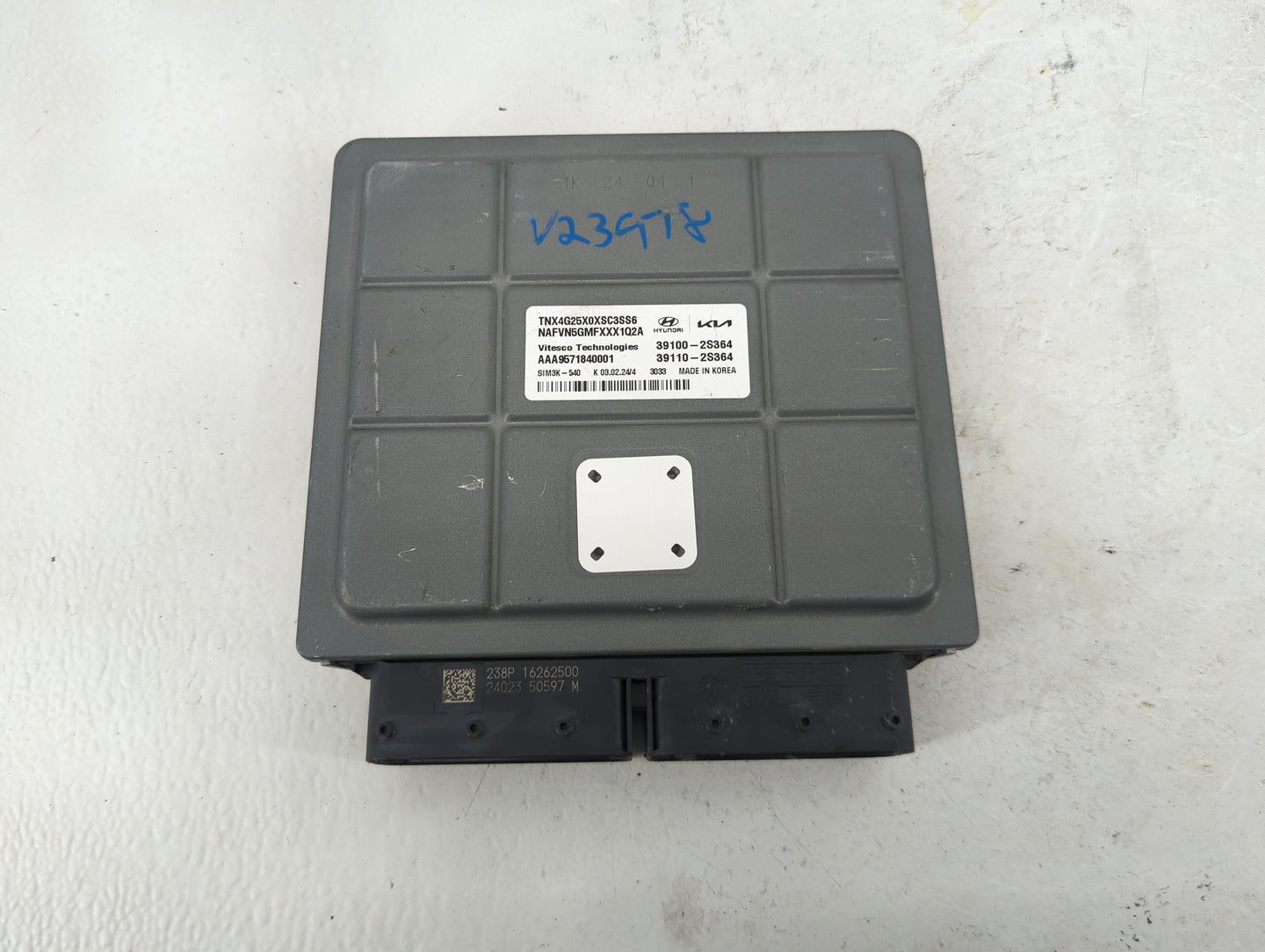 2024 Hyundai Tucson PCM Engine Control Computer ECU ECM PCU OEM P/N:39110-2S364 39100-2S364 Fits OEM Used Auto Parts - Oemus