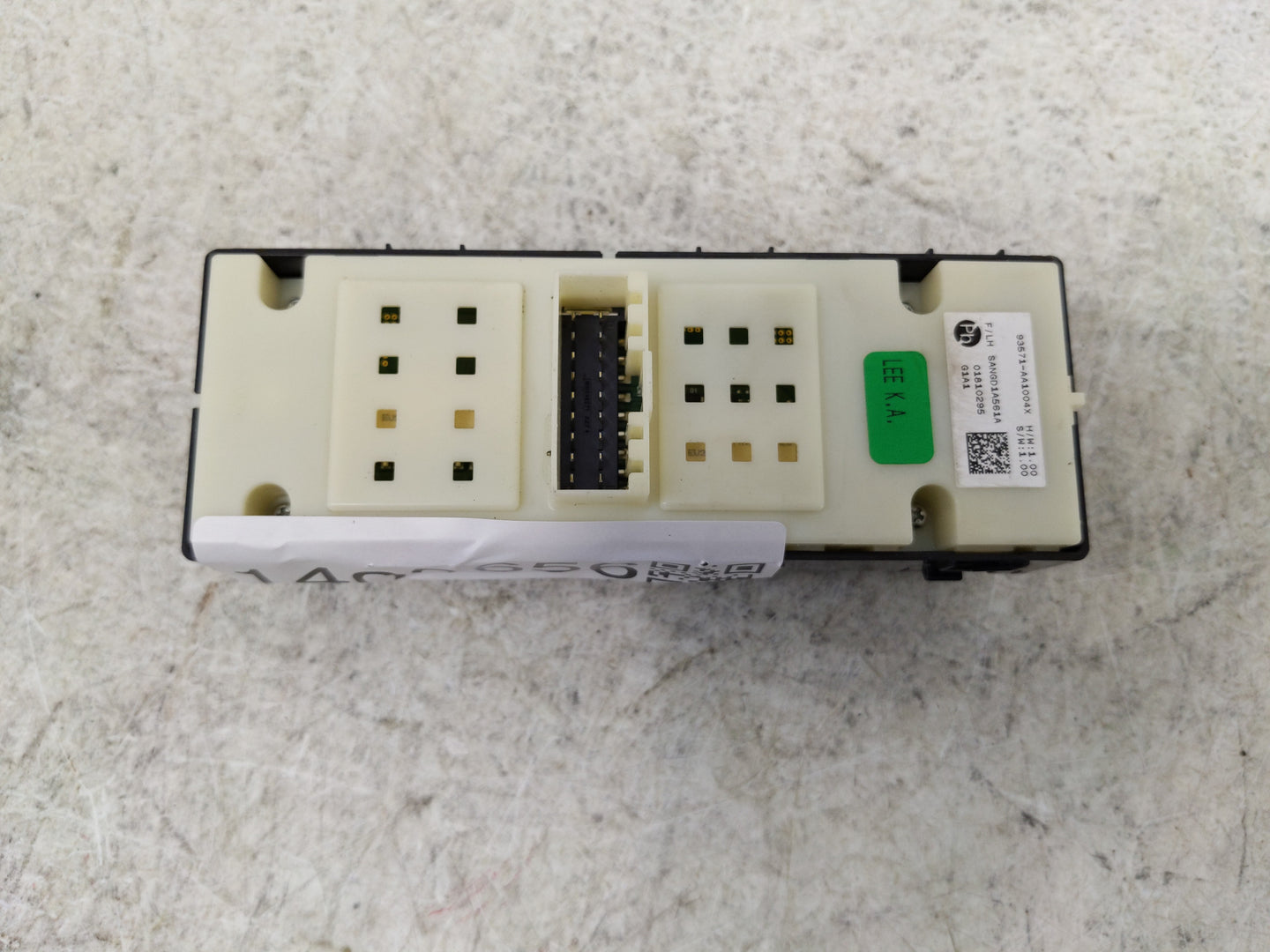 2022 Hyundai Tucson Master Power Window Switch Replacement Driver Side Left P/N:93571-AA1004X Fits Fits 2021 OEM Used Auto P