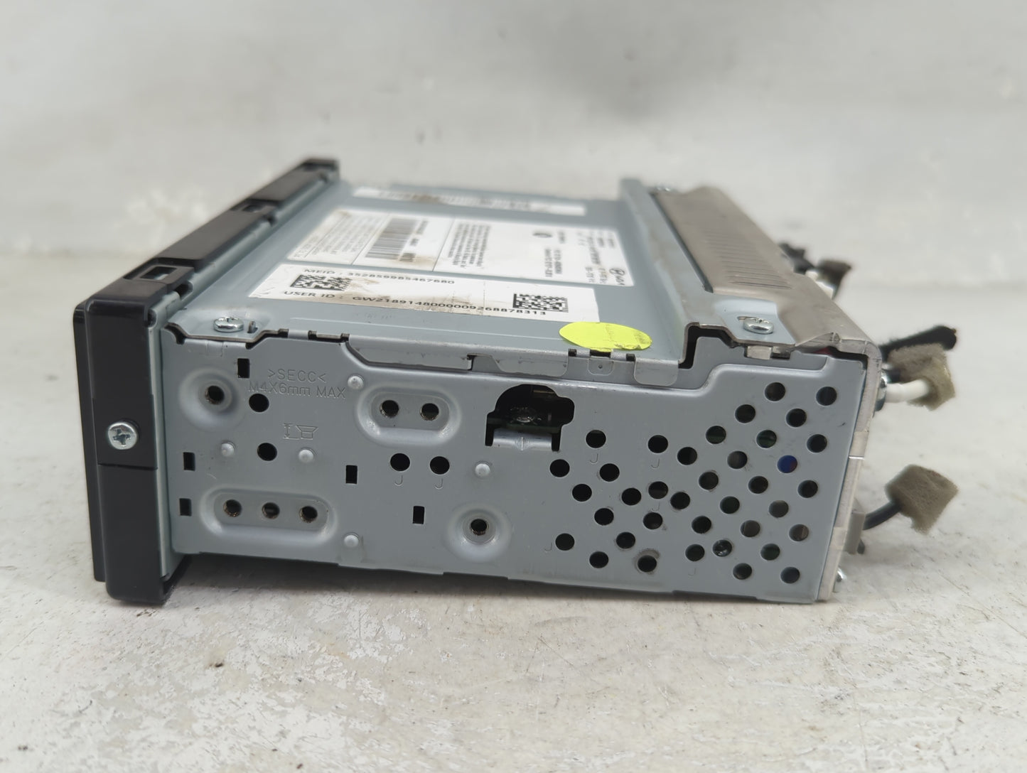 2022 Hyundai Tucson Radio AM FM Cd Player Receiver Replacement P/N:96160CW010 ADB40GWAN, TQ8-ADB40GWAN, YZP-VL3010 Fits OEM 