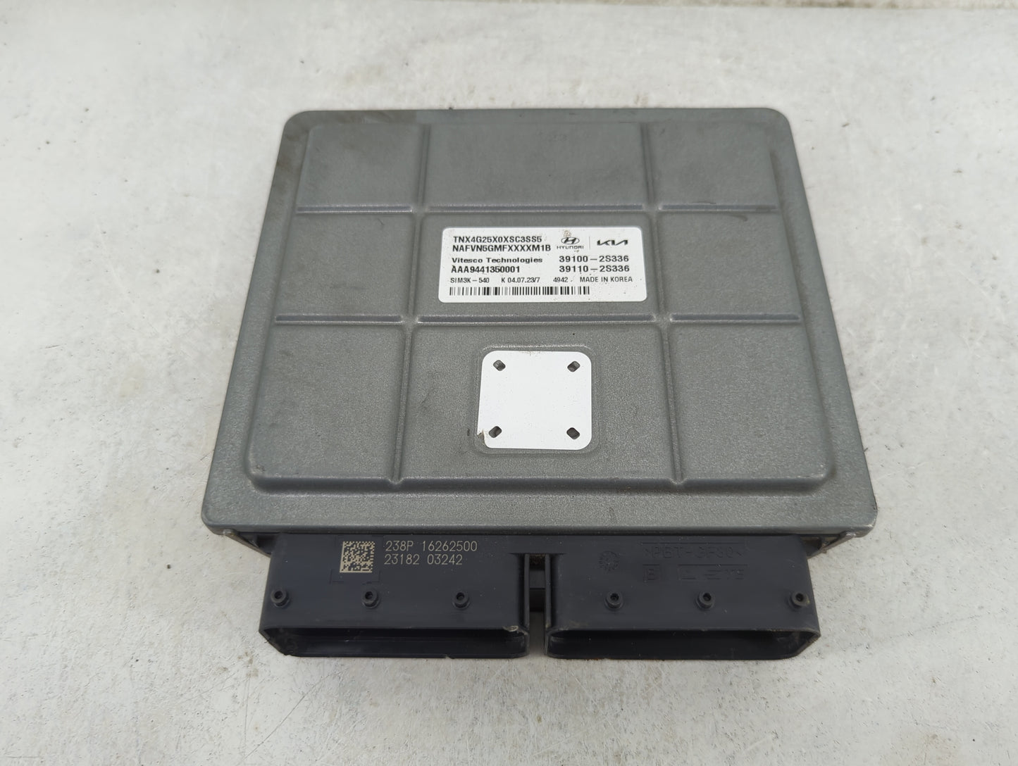 2024 Hyundai Tucson PCM Engine Control Computer ECU ECM PCU OEM P/N:39100-2S336 39110-2S336, TNX4G25X0XSC3SS5 Fits OEM Used 