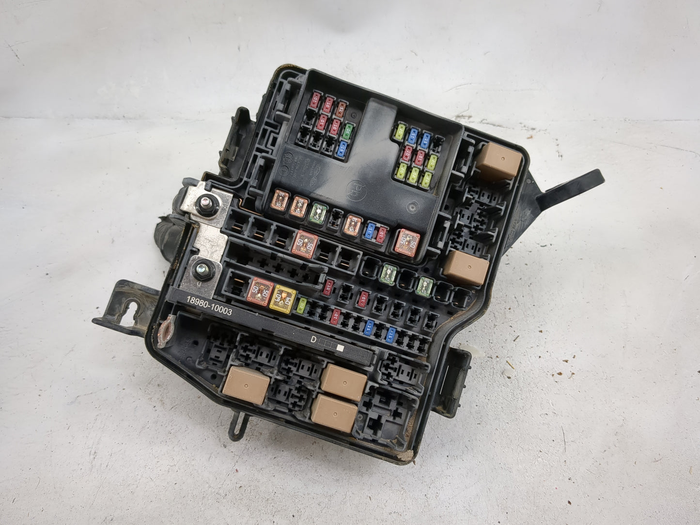2022 Hyundai Tucson Fusebox Fuse Box Panel Relay Module P/N:18980-10003 91956-CW010 Fits OEM Used Auto Parts - Oemusedautopa