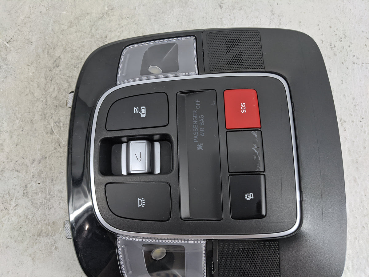 2022-2022 Hyundai Tucson Overhead Roof Console - Oemusedautoparts1.com