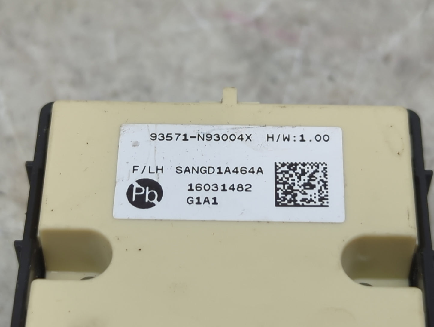 2022 Hyundai Tucson Master Power Window Switch Replacement Driver Side Left P/N:93571-N93004X SANGD1A464A Fits OEM Used Auto