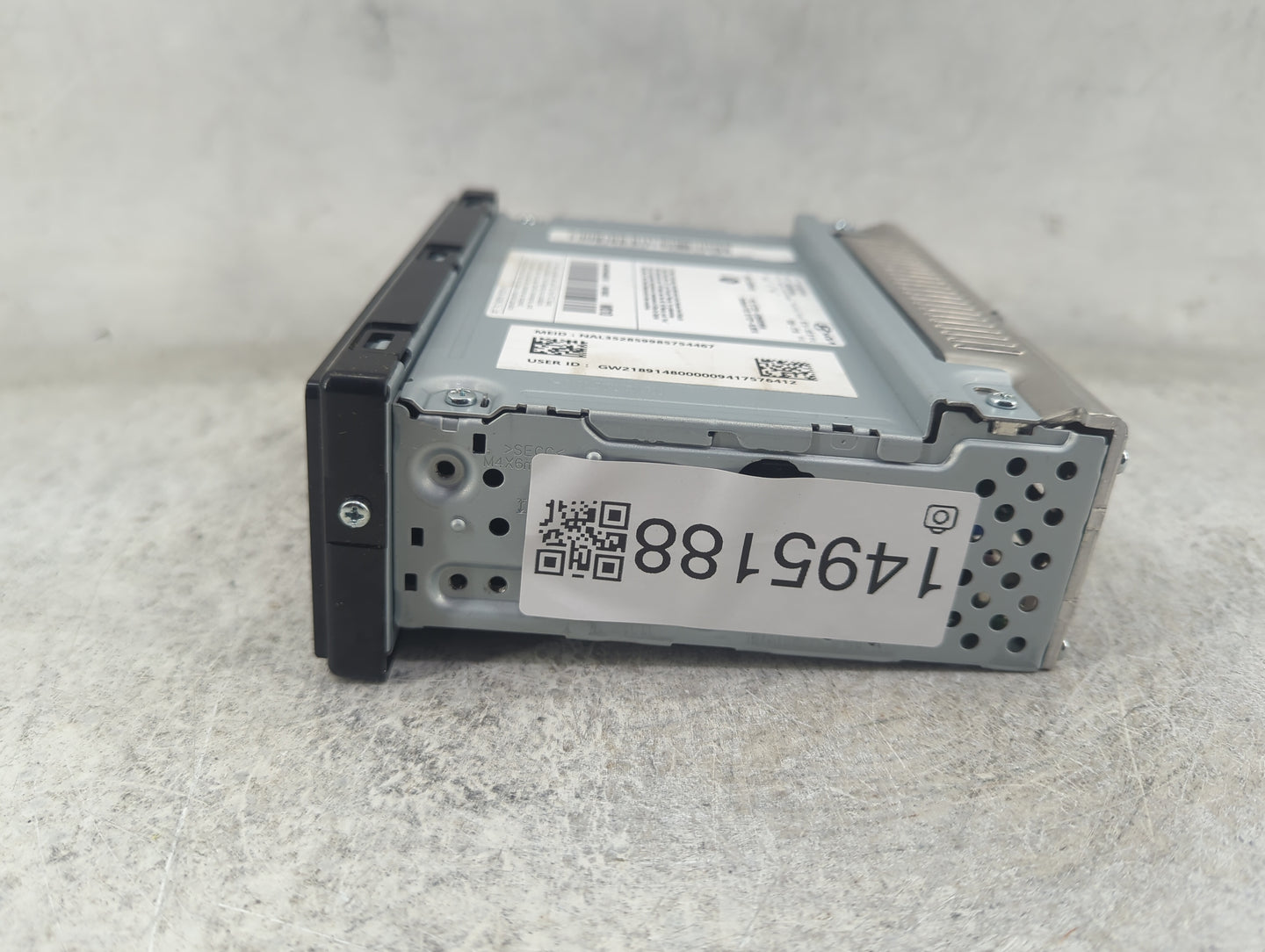2022 Hyundai Tucson Radio AM FM Cd Player Receiver Replacement P/N:96160CW010 ADB40GWAN, TQ8-ADB40 Fits OEM Used Auto Parts 