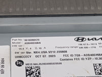 2022 Hyundai Tucson Radio AM FM Cd Player Receiver Replacement P/N:96160N9470 ADB40GWAN, TQ8-ADB40GWAN, YZP-VL30 Fits OEM Us