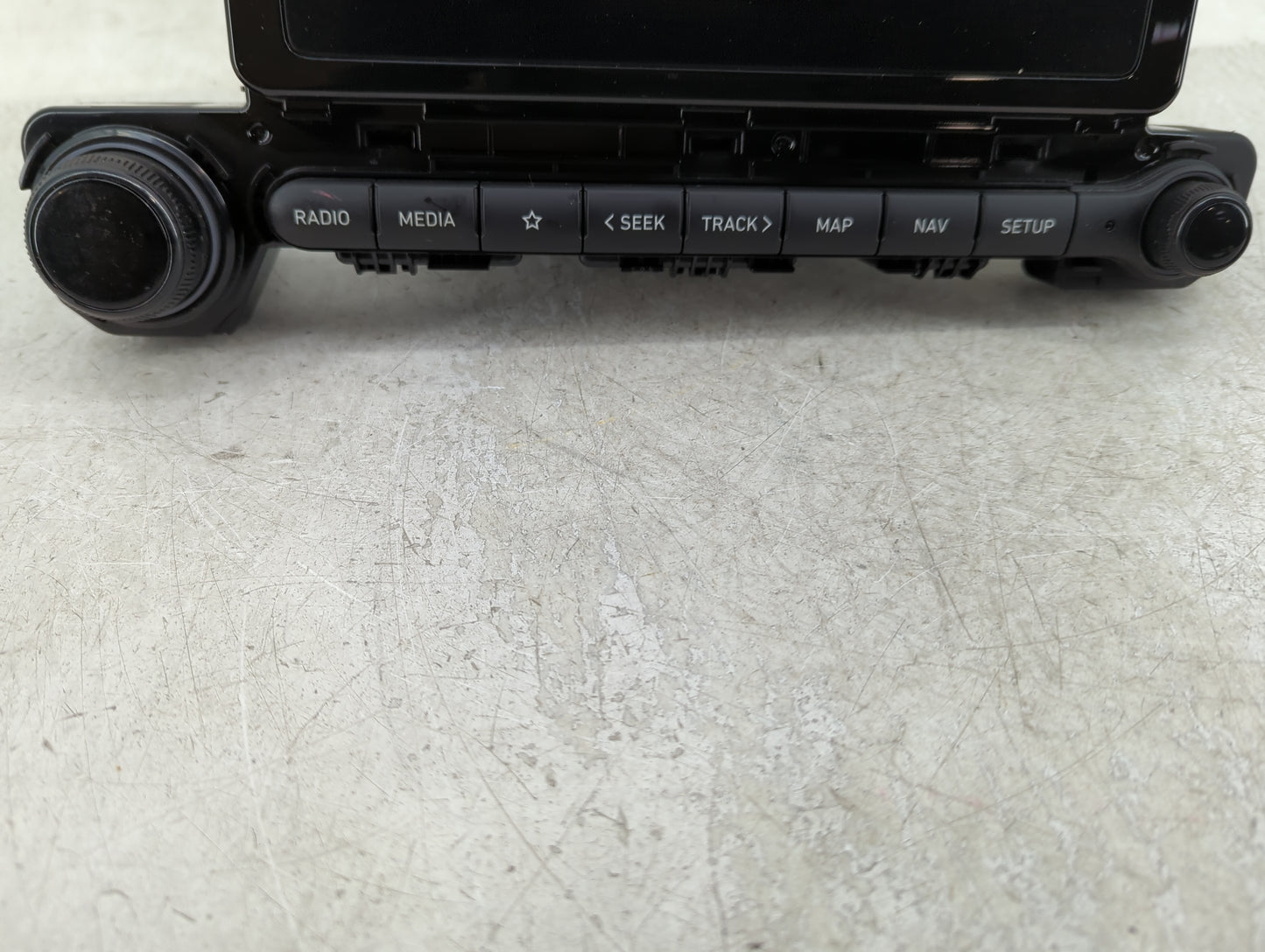 2024 Hyundai Venue Radio AM FM Cd Player Receiver Replacement P/N:96560-K2370MDD Fits OEM Used Auto Parts - Oemusedautoparts