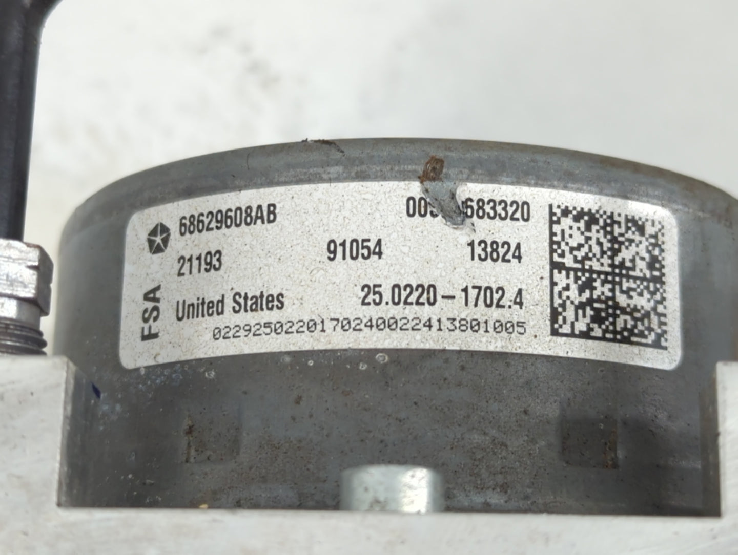 2024 Jeep Compass ABS Pump Control Module Replacement P/N:68629608AB Fits OEM Used Auto Parts - Oemusedautoparts1.com