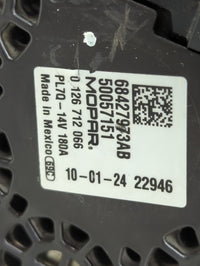 2024 Jeep Compass Alternator Replacement Generator Charging Assembly Engine OEM P/N:PL7Q-14V 68427973AB Fits OEM Used Auto P