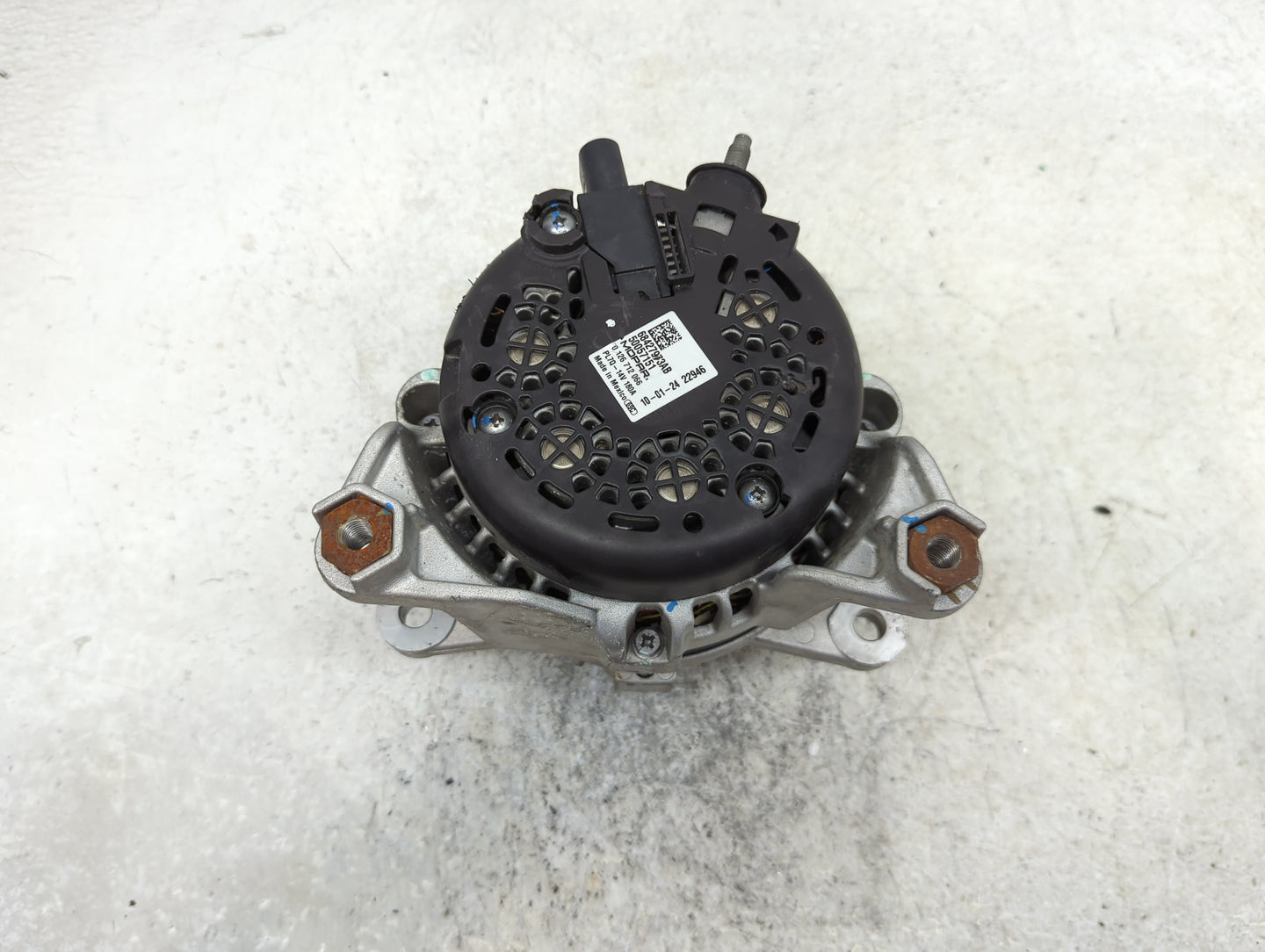2024 Jeep Compass Alternator Replacement Generator Charging Assembly Engine OEM P/N:PL7Q-14V 68427973AB Fits OEM Used Auto P