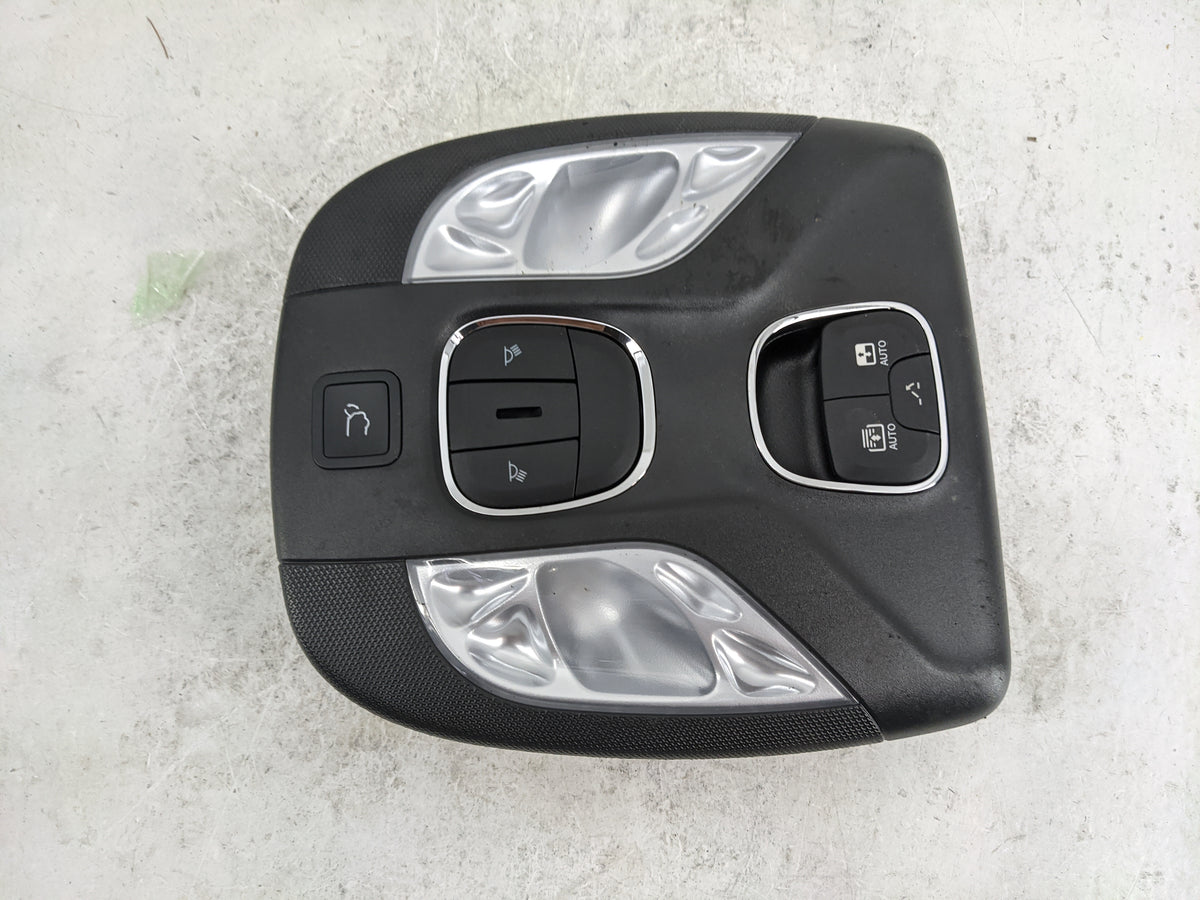 2024 Jeep Compass Overhead Console W/rear Climate Control Black - Oemusedautoparts1.com