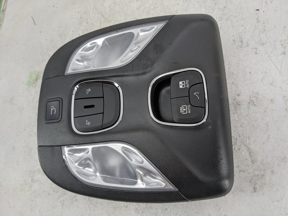2024 Jeep Compass Overhead Console W/rear Climate Control Black - Oemusedautoparts1.com