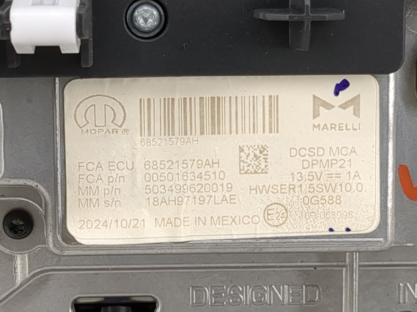 2024 Jeep Compass Information Display Screen - Oemusedautoparts1.com